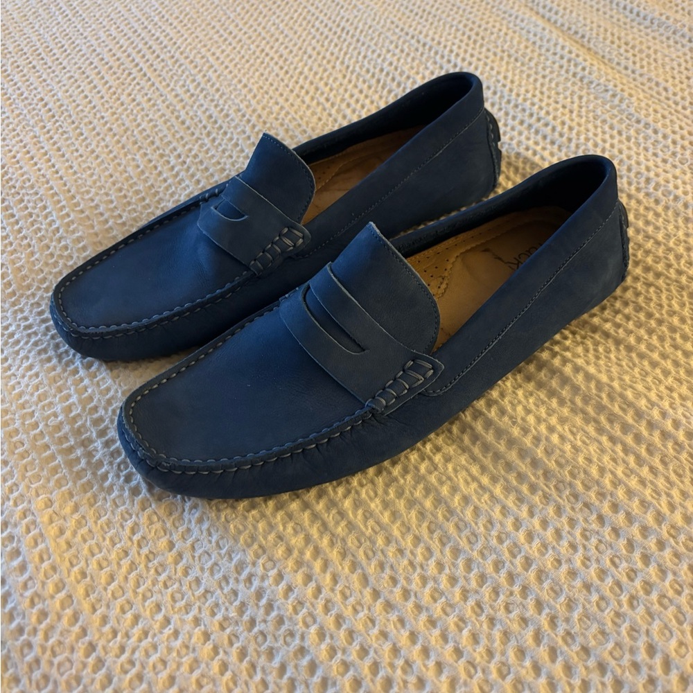 Men's Blue suede Loafers